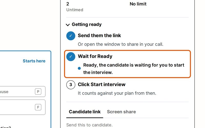 Getting ready in your control window shows they're ready.